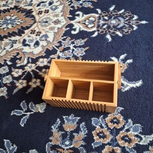 Wooden Organizer Box